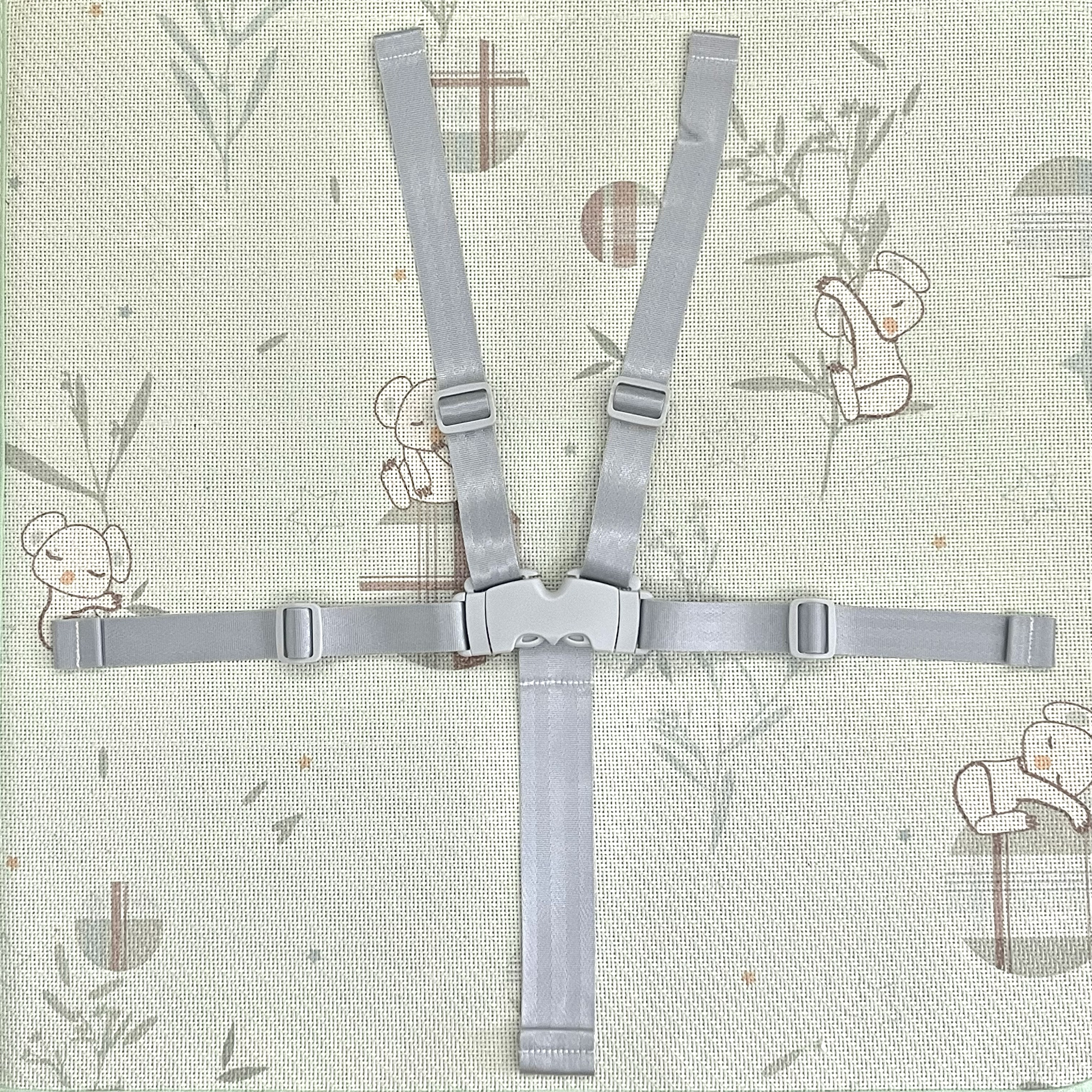 成长椅睡篮安全带适用stokk宝宝新生儿固定带五点式绑带保险带