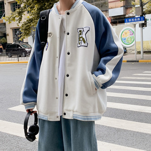 春秋款 港风大码棒球服 潮男休闲夹克外套外景A029A 2259 P70控88图片
