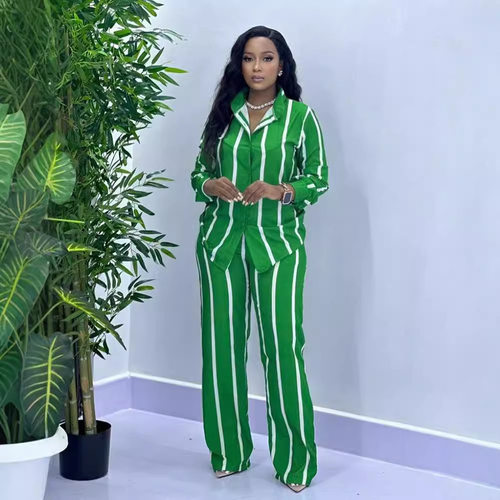 2026 New fashion casual long sleeved women's two-piece set