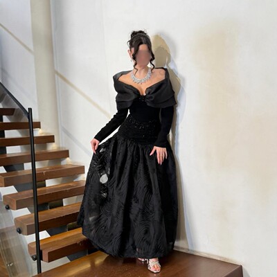 2026 New Fashion Women Mesh Splicing Slimming Evening Dress