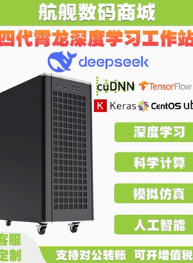 霄龙8434P 8534P 64核 四路GPU Deepseek深度学习人工智能服务器
