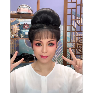 【刘海】越佳人戏曲越剧黄梅戏花旦小旦空气真发刘海全真发外接
