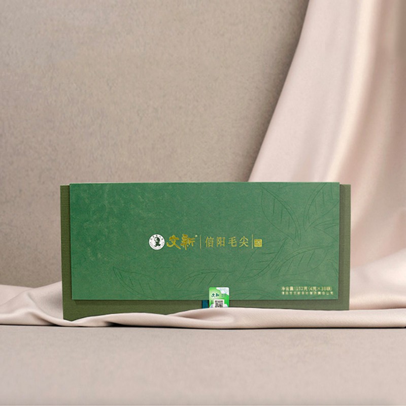 春茶上市文新信阳毛尖绿茶2026新茶特级嫩芽茶叶礼盒装152g