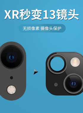 适用苹果秒变镜头后置贴膜