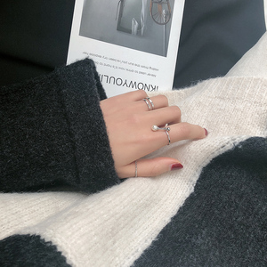 复古关节戒指网红组合套装