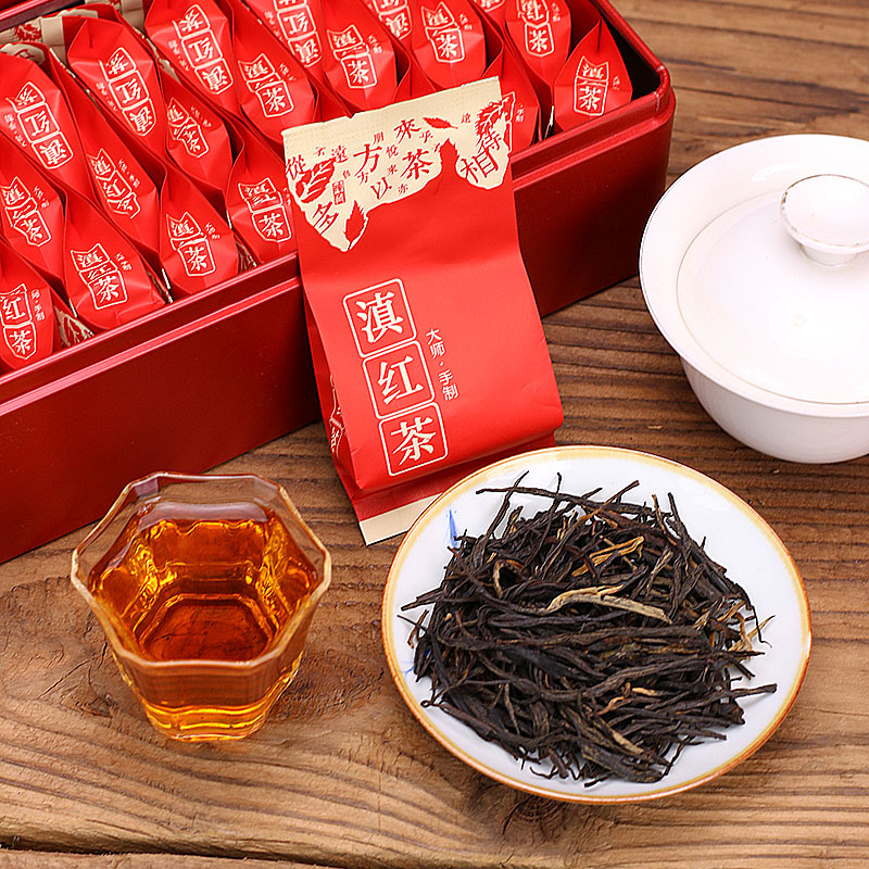 云南滇红茶凤庆高山老树工夫红茶便捷小泡袋装浓香醇正可自品送礼