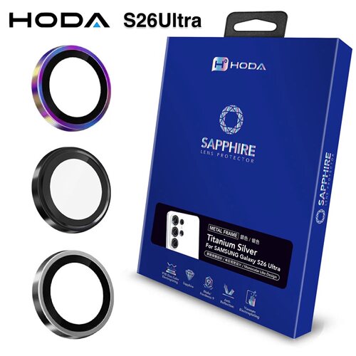 台湾hoda蓝宝石S26Ultra镜头膜