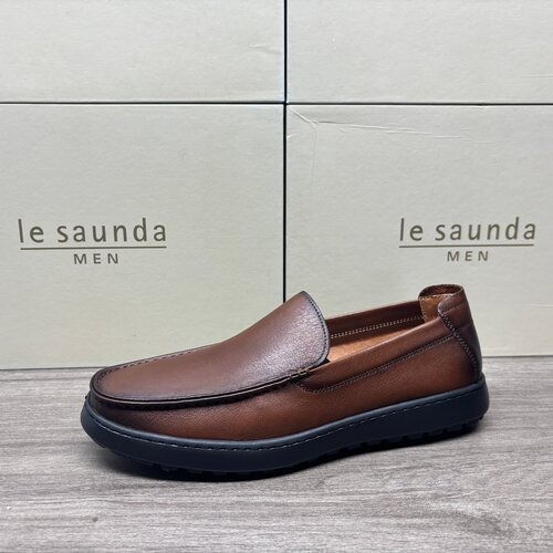 LESAUNDA/莱尔斯丹男鞋休闲皮鞋