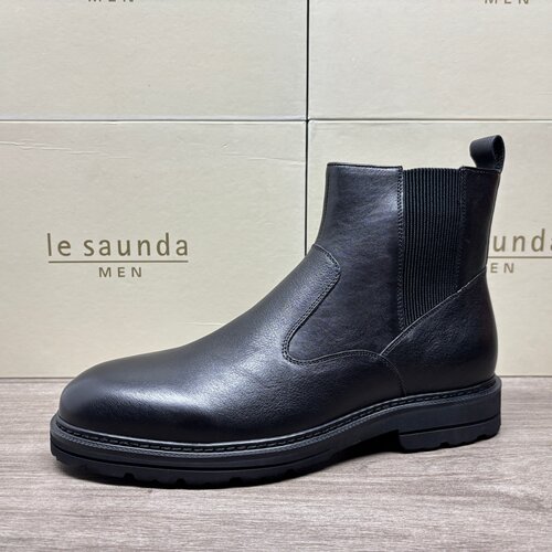 LESAUNDA/莱尔斯丹男鞋切尔西靴