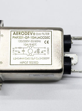 上海埃德AERODEV 电源滤波器 PNF201-GF-10A LACCDZC 原装原厂