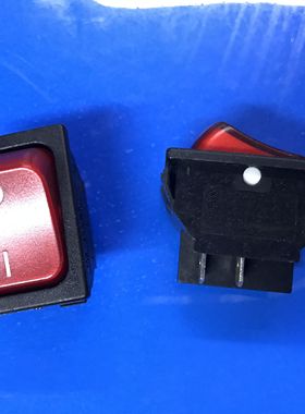 SCI 船型开关 R13-87B 红色带灯 4脚  全新特价