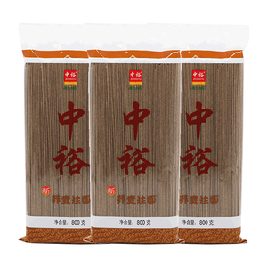 中裕挂面荞麦面杂粗粮面800g*3袋