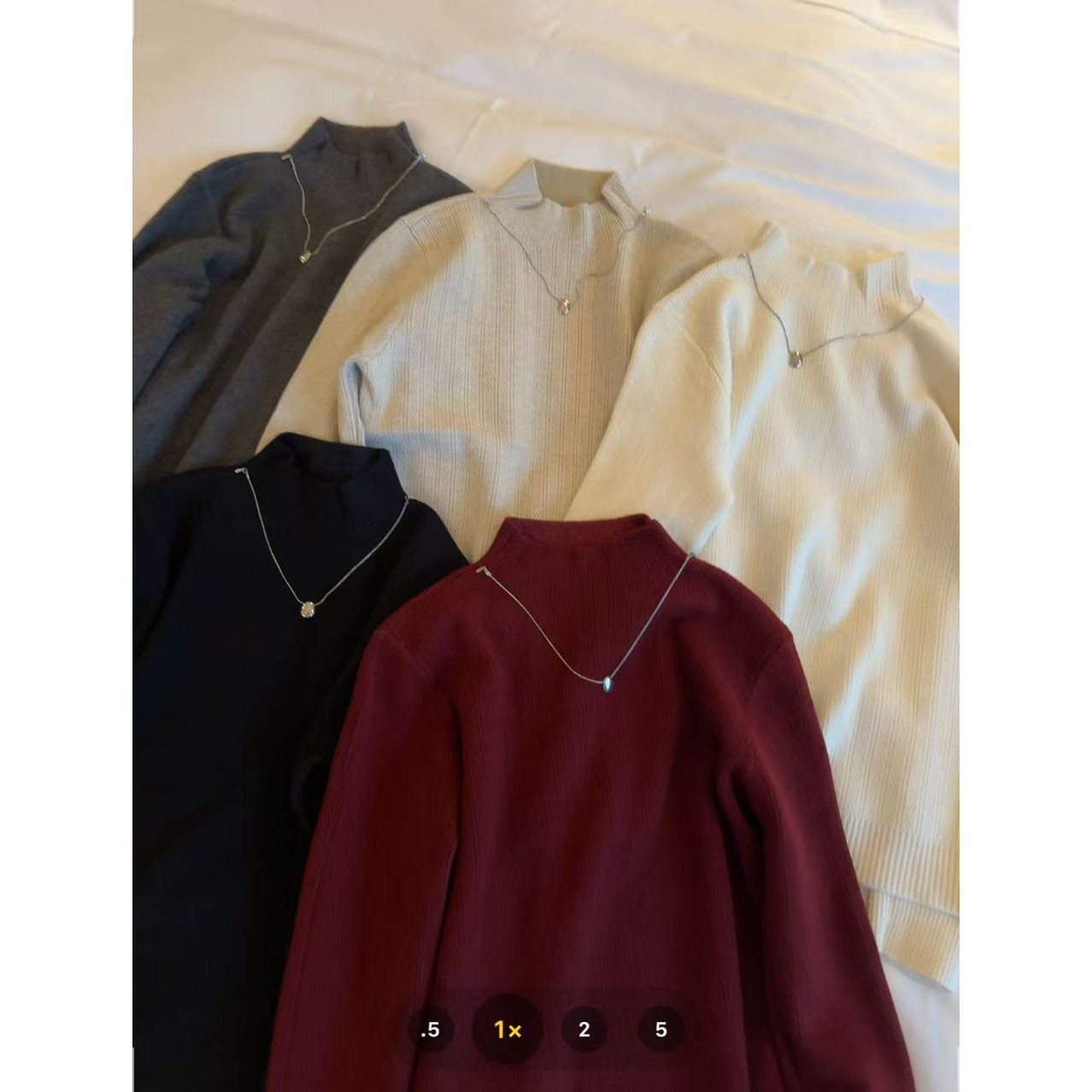 【小蛮腰】加绒提花工艺显瘦毛衫  F16-9823