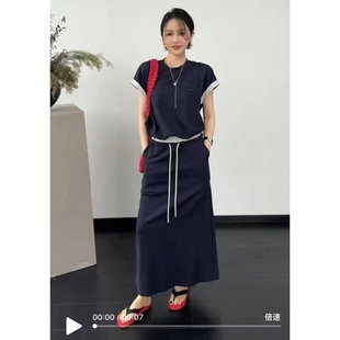 【思文Kiki】欧货老钱风两件套套装 D60-2656