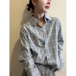 B22 高品质格子衬衫 3350 春夏新品