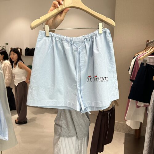 韩国直邮ANDMORE BUTTON空空韩代26夏季新款时尚百搭显瘦短裤