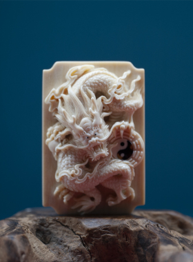 手工挂件吊坠守艺猛犸象牙男女