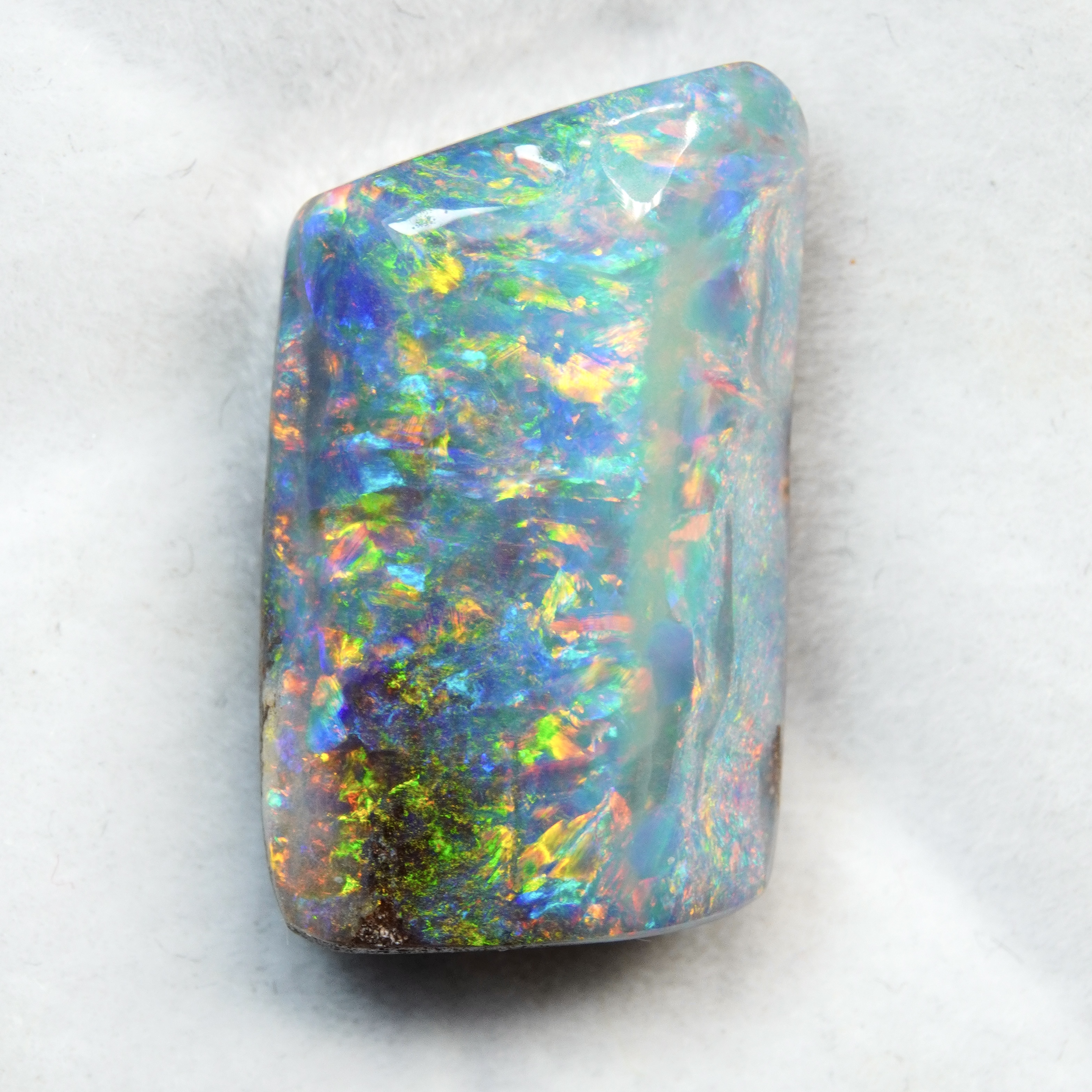 澳大利亚铁欧泊吊坠戒指耳钉手链裸石