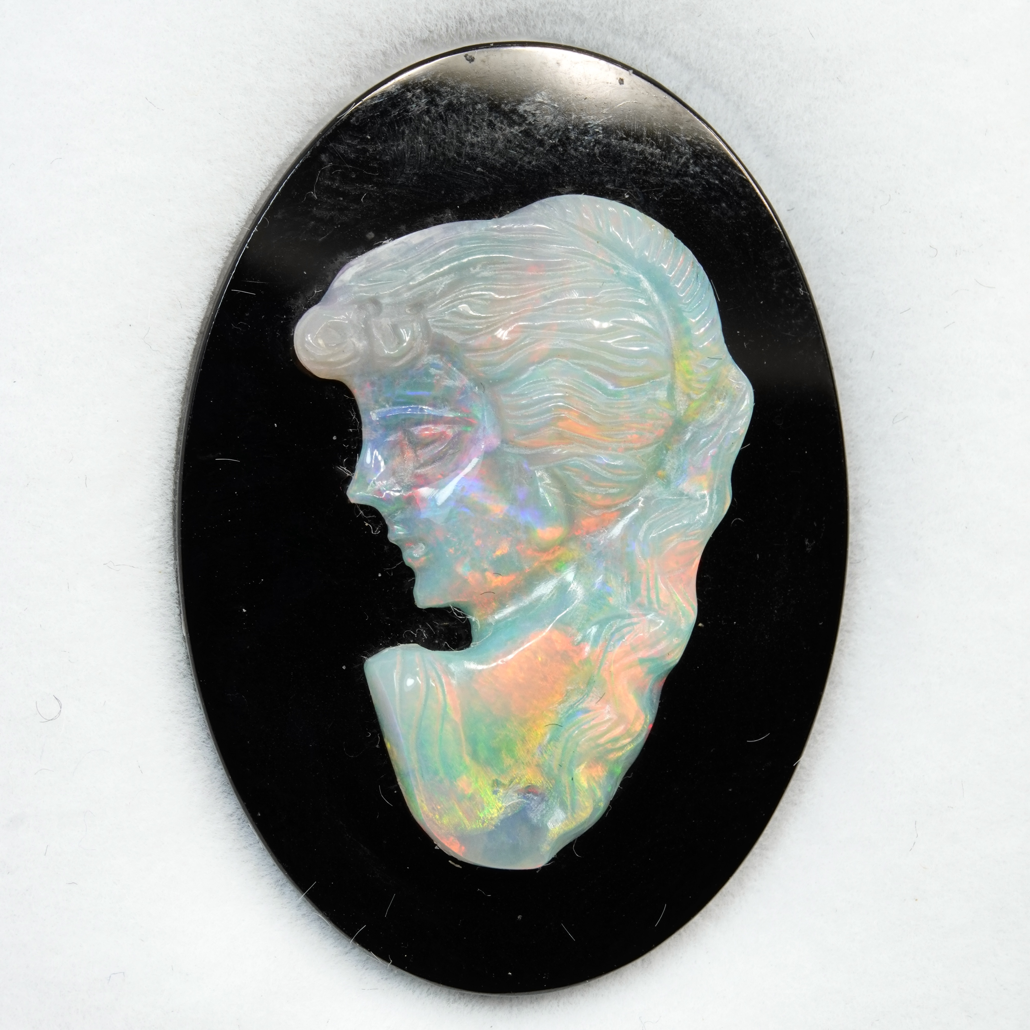 澳大利亚水晶欧泊吊坠戒指耳钉手链裸石卡梅奥