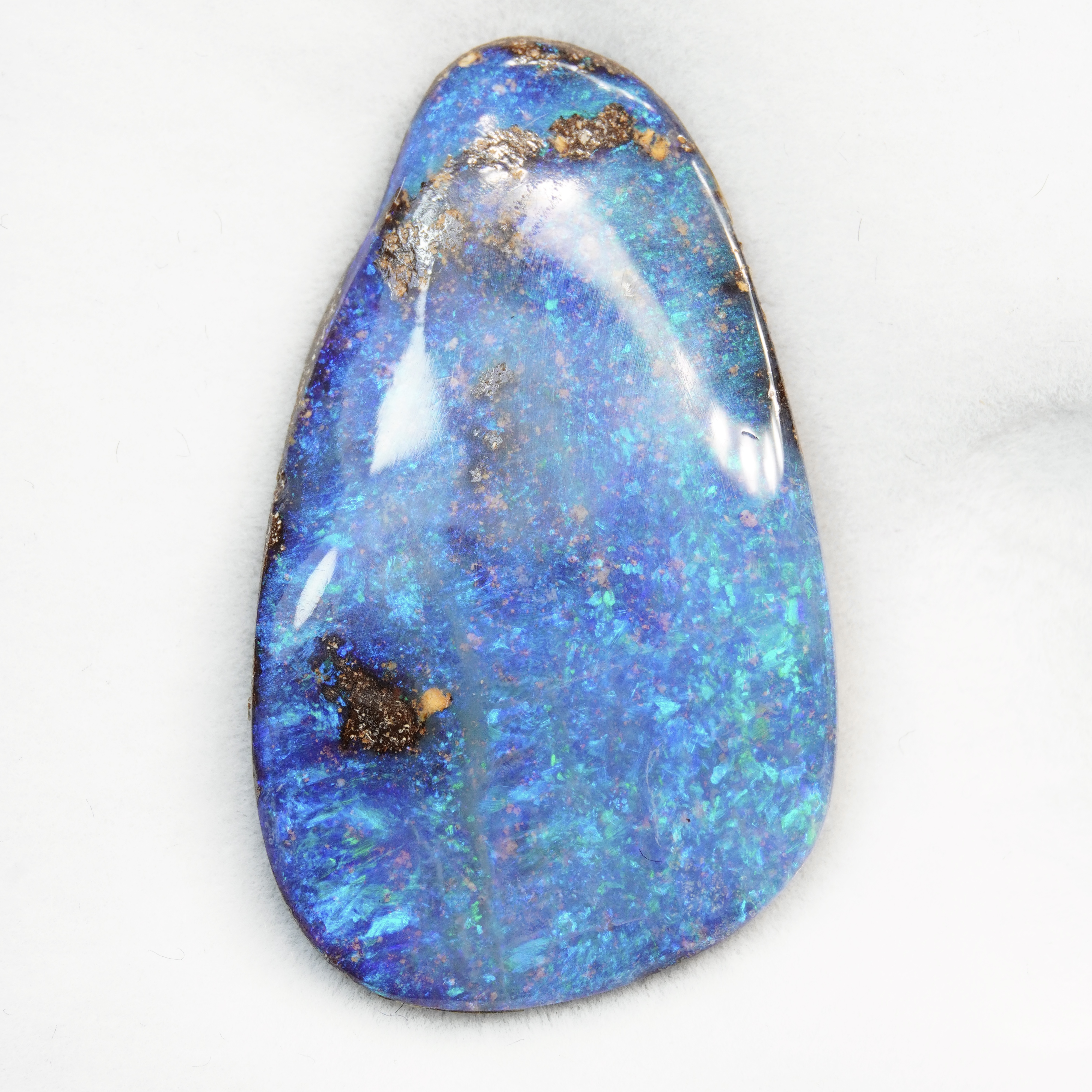 澳大利亚铁欧泊吊坠戒指耳钉手链裸石