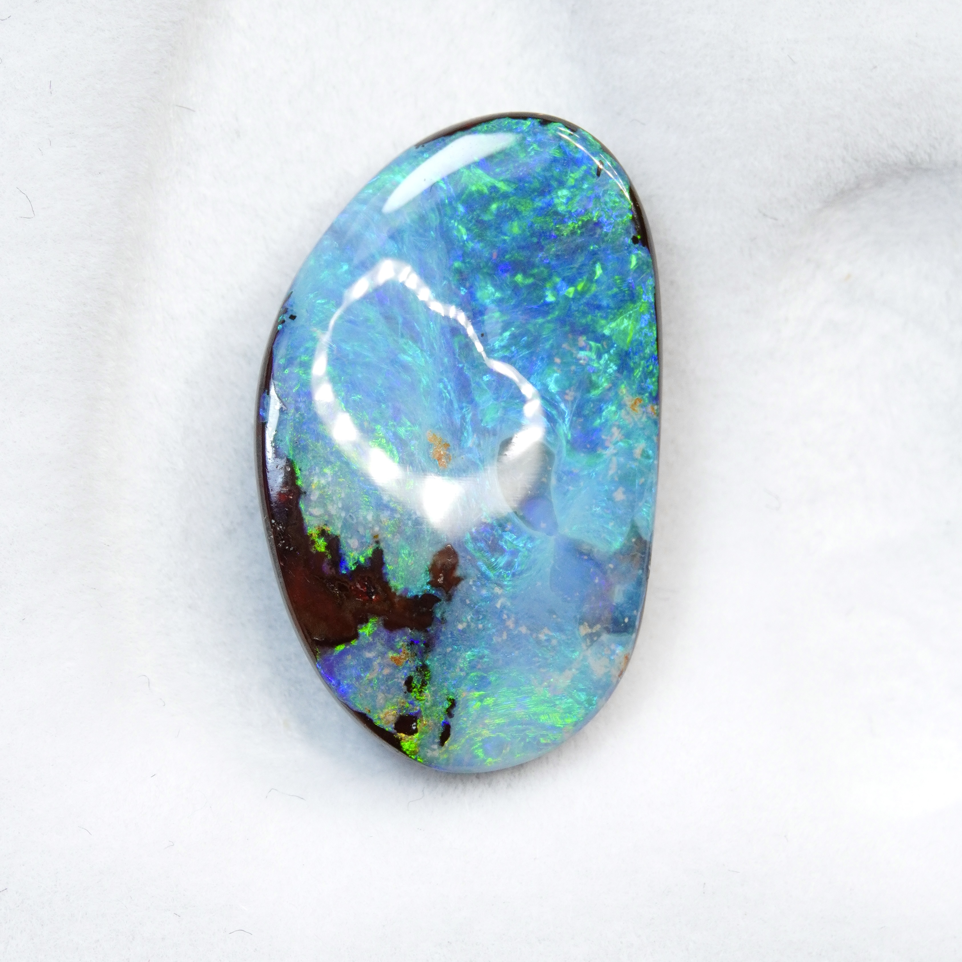 澳大利亚铁欧泊吊坠戒指耳钉手链裸石