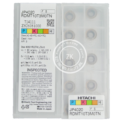 正品日本日立RDMT10T3MOTN JP4020 R5加厚数控刀片 日立R5刀片