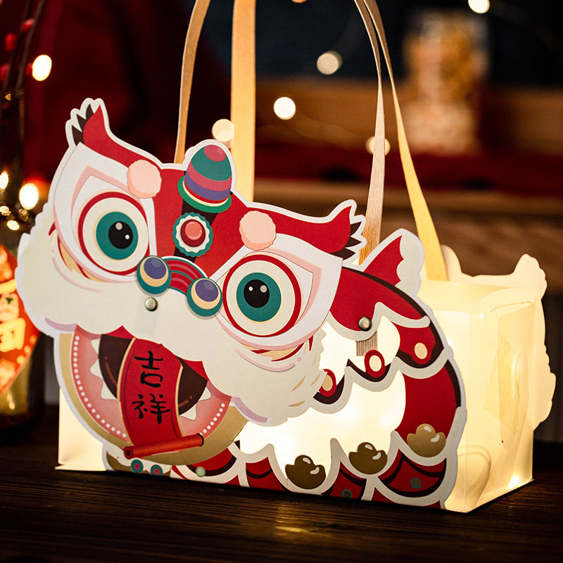 2022 Special purchases for the Spring Festival Gift box Packaging box Year of the Tiger Spring Festival new year Box gift candy Gelatin cake currency originalityin the Office Equipment/Consumables/Related Services , Packaging Equipment/Signs and supplies , Gift Box  category - from Buy2taobao.com to provide professional Taobao agent buy service