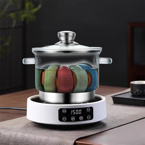茶道有盖电磁炉消毒锅功夫茶具