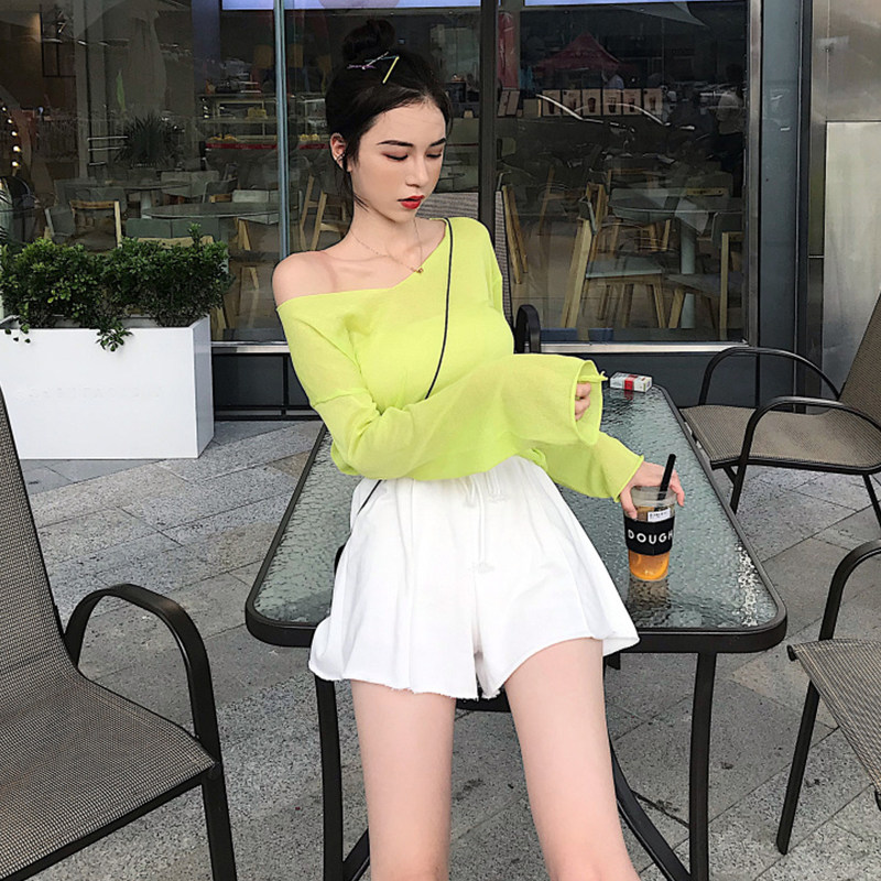 时尚套装夏装新款薄款长袖针织防晒衫+系带阔腿短裤女装两件套女在类目 女装/女士精品, 套装/学生校服/工作制服, 时尚套装中 - 来自Buy2taobao.com提供专业的淘宝代购服务