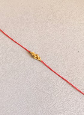 细款如意结颜色情侣闺蜜饰品手链