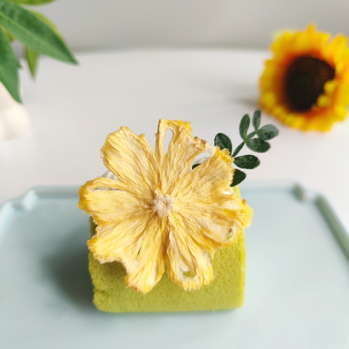 花形菠萝干片可食用咖啡烘焙装饰