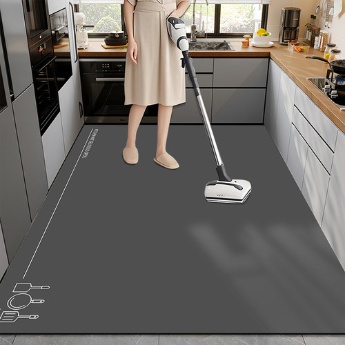 新款硅藻泥防水防油厨房地垫