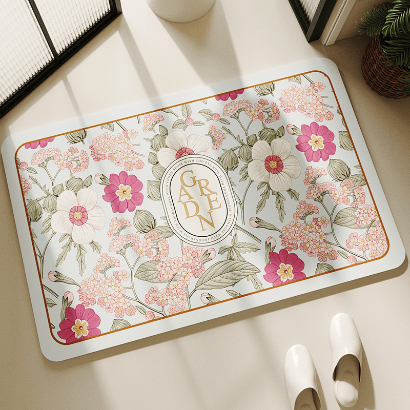 浴室硅藻泥地垫吸水软垫卫生间厕所脚垫防滑洗手间速干小地毯家用,居家布艺,家用脚垫,淘宝优惠券,粉丝福利购,淘宝优惠卷