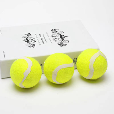 Dog toys, elastic tennis balls, large, medium and small dog
