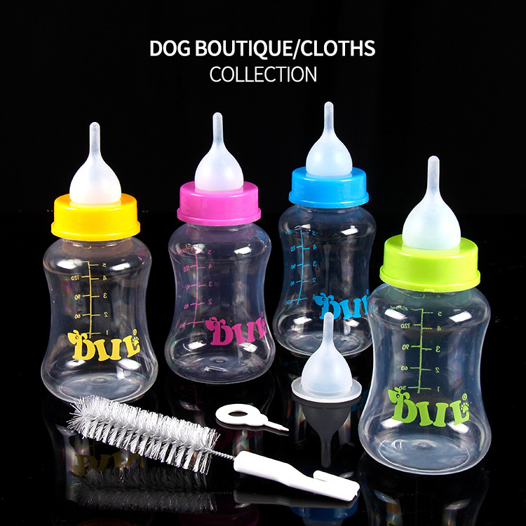 Cross border hot selling pet bottle four piece set for newb