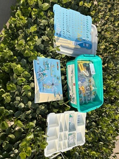 邦宝小颗粒创客科普积木6岁以上儿童益智拼插电能应用科技ET661