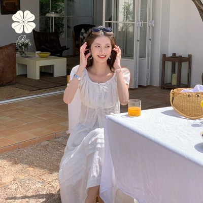 高品法棉绣花古典短袖衬衫doen