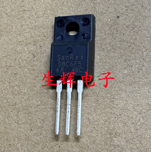 全新进口单向可控硅晶闸管 S8C6F5 直插TO-220F SanRex
