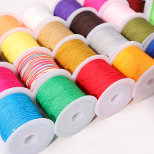 小桶71号线 玉线0.4mm细线珠宝线绳编织穿蜜蜡珠子diy手链珍珠线