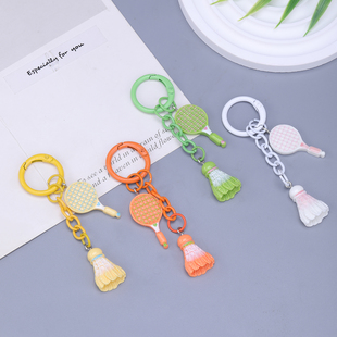 迷你创意书包挂饰小饰品金属钥匙扣圈环装饰品挂件稀奇古怪的挂坠