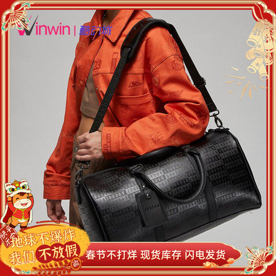 AJ皮质大容量手提包行李包健身包