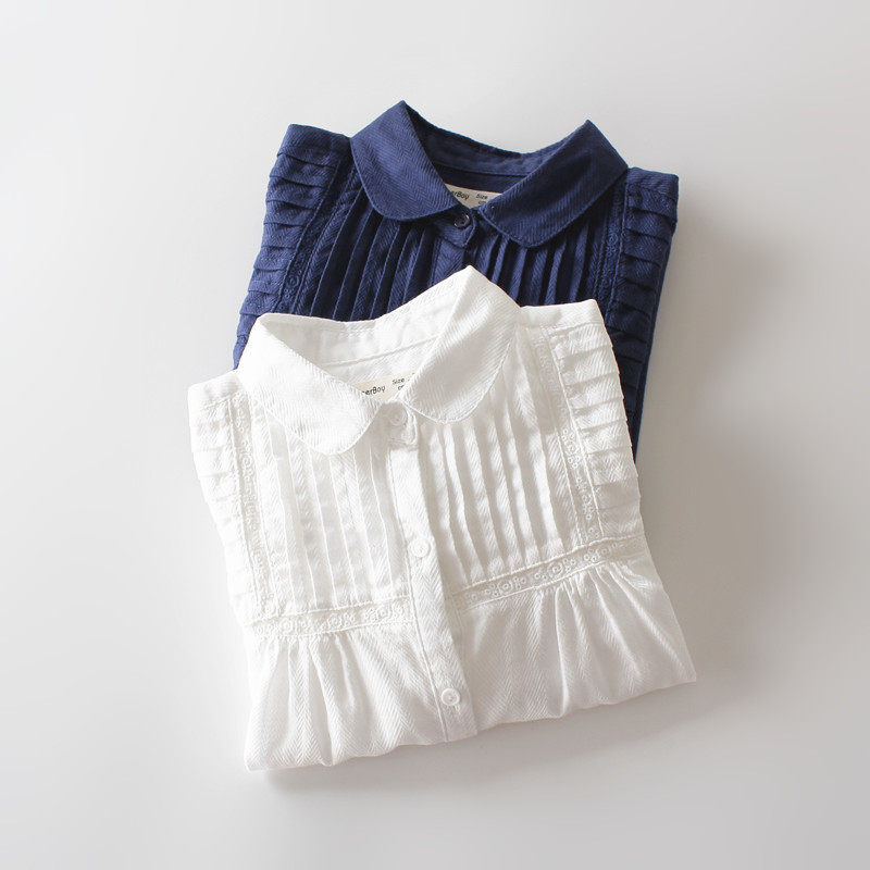 Chemise fille à manche longue - Ref 2086210 Image 1