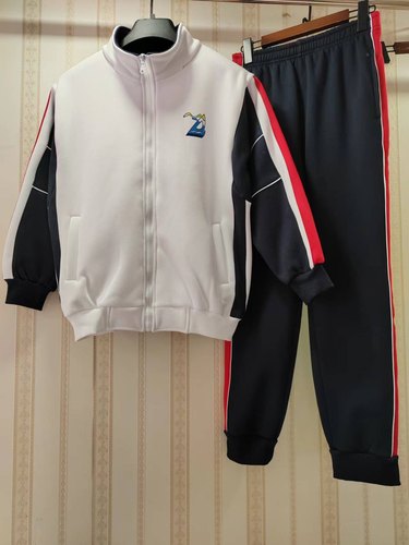 定做校服北京东直门中学校服雍和宫小学藏蓝春秋校服一件起订