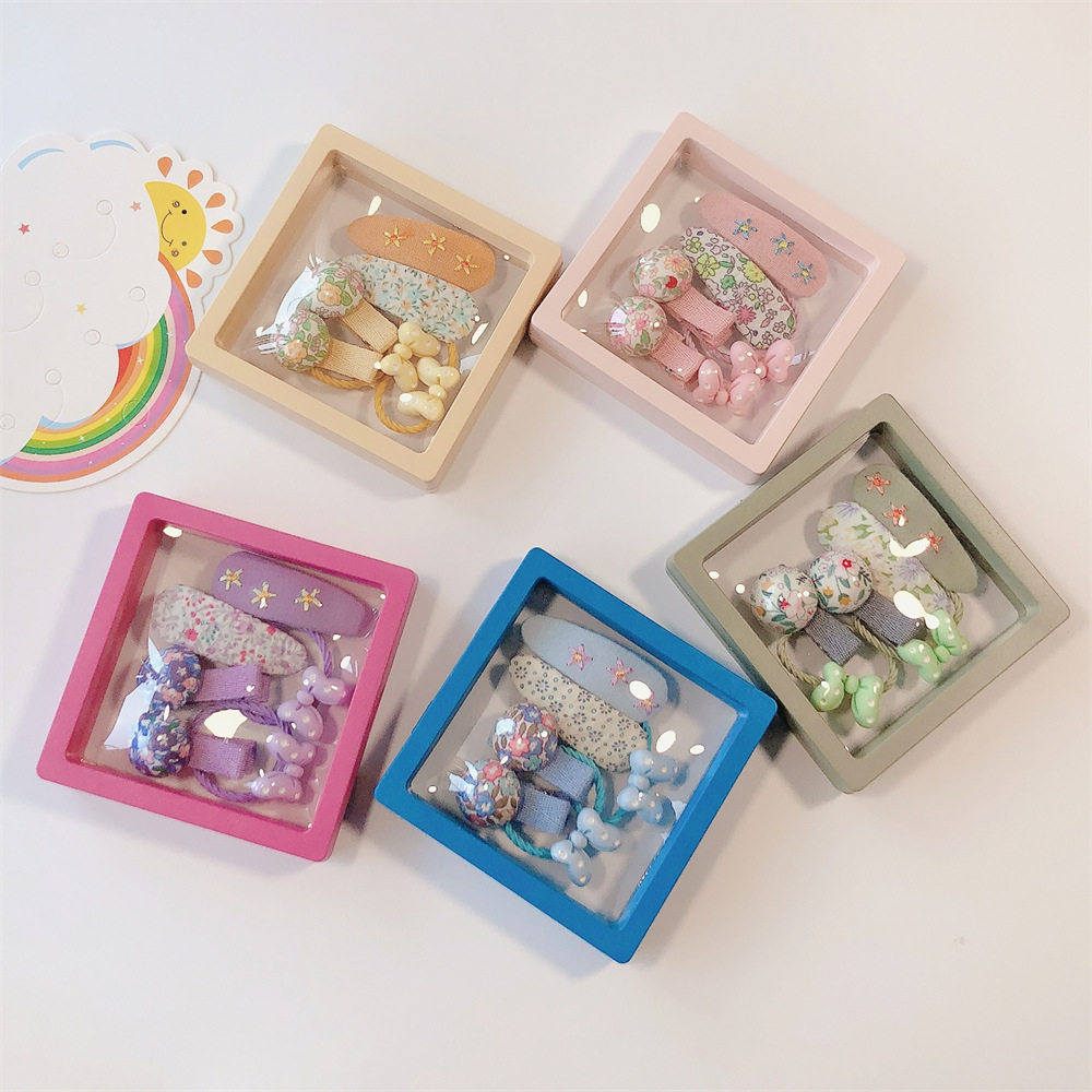 3对6件盒装儿童发夹~韩版新款甜美发绳发夹 可爱简约女童发饰品,童装/婴儿装/亲子装,发饰,淘宝优惠券,粉丝福利购,淘宝优惠卷