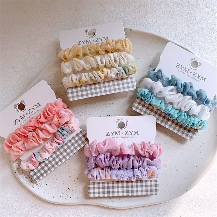 春夏新款小清新碎花小肠发圈甜美少女扎马尾皮筋发绳儿童发饰头绳,童装/婴儿装/亲子装,发饰,淘宝优惠券,粉丝福利购,淘宝优惠卷