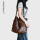 港风托特女包大容量时尚 单肩斜挎双肩三用包通勤百搭旅游出差冬季