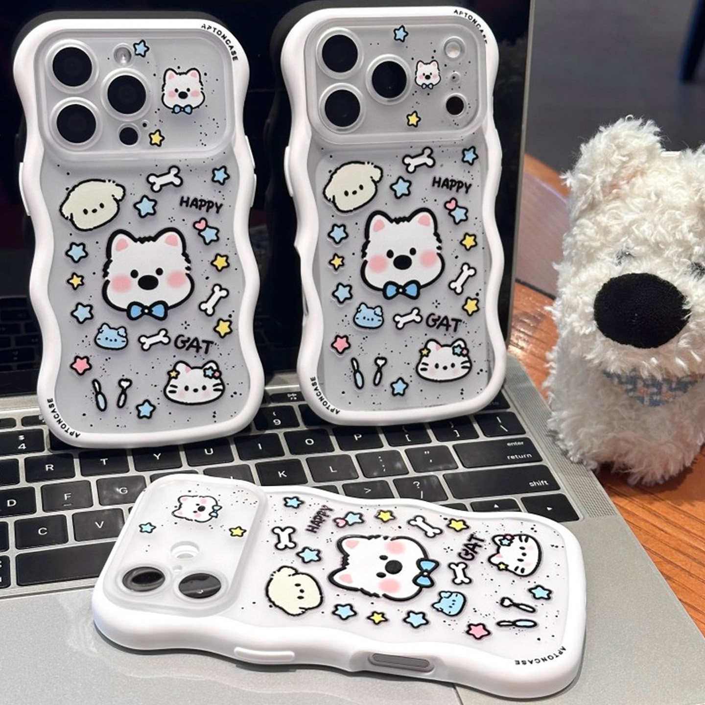 星星领结西高地新款适用于苹果17promax手机壳iphone16pro高颜值ip15plus个性14por全包13爆款12防摔11保护套
