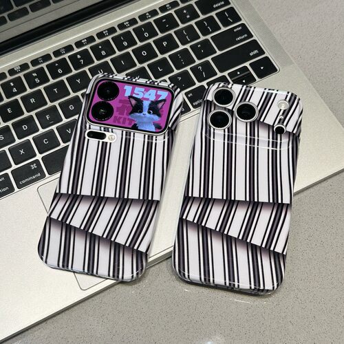 不规则线条新款适用苹果17Pro手机壳iPhone16max13小米15华为mate80pura70k90opporeno14荣耀400x300一加ace6