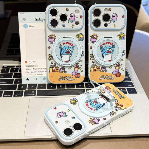 搞怪比耶路人鱼新款适用苹果18promax手机壳iPhone17pro小米15华为mate80pura70K90reno16nova14荣耀500x300