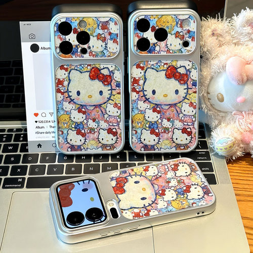 卡通涂鸦头像新款适用苹果17promax手机壳iPhone16pro小米15华为mate80pura90K80reno14荣耀500x200findx9s30